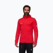 Men's trekking sweatshirt Mammut Taiss Light ML Hooded mammut red