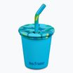 Klean Kanteen Kid's Steel Straw Lid 296 ml hawaiian ocean mug
