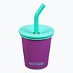 Klean Kanteen Kid's Steel Straw Lid 296 ml sparkling grape mug