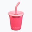 Klean Kanteen Kid's Steel Straw Lid mug 296 ml rouge red