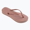 Women's Havaianas Slim Platform flip flops crocus rose