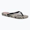Ipanema Animal Print VI beige/black/pink women's flip flops