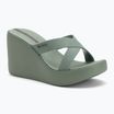 Women's Ipanema High Fashion II Slide green/glitter green/grey flip-flops