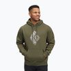 Men's Black Diamond Engineered Diamond Po Hoody indigo sweatshirt
