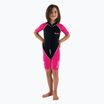 SEAC Shorty Dolphin 1.5 mm black/pink children's wetsuit