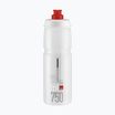 Elite Jet bicycle bottle 750 ml clear/red logo