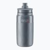 Elite FLY Tex 550 ml bicycle bottle grey/grey logo