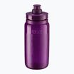 Elite FLY Tex 550 ml clear/purple bicycle bottle