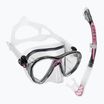 Cressi Big Eyes Evolution + Alpha Ultra Dry dive set black/pink