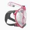 Cressi Duke Dry full face mask for snorkelling pink XDT000040