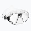 Cressi Zeus clear diving mask black