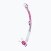 Cressi Corfu sil. clear/silver pink snorkel