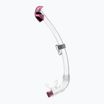 Cressi Seal Dry clear/pink snorkel