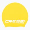 Cressi Loira Long Hair swimming cap yellow/white