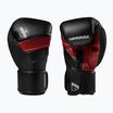 Hayabusa T3 black/red boxing gloves