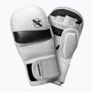 Hayabusa T3 Hybrid white/black grappling gloves