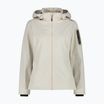 Women's softshell jacket CMP 39A5016 Zip Hood vaniglia