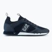 EA7 Emporio Armani Black & White Laces navy/white shoes