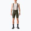 Men's Castelli Espresso deep green cycling shorts