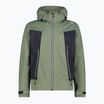 Men's CMP Fix Hood salvia rain jacket