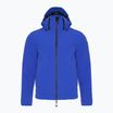 Men's ski jacket EA7 Emporio Armani Ski Cortina Embossed Toray new royal blue