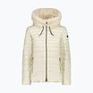 Women's CMP Fix Hood down jacket beige 32K3076F