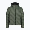 Men's CMP Fix Hood down jacket green 32K3147/E319