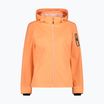 CMP women's softshell jacket orange 39A5016/C588