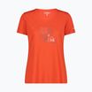 CMP women's trekking shirt orange 38T6656