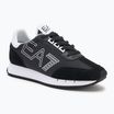 EA7 Emporio Armani Black & White Vintage blk/white/blk eagle shoes