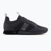 EA7 Emporio Armani Black & White Laces asphalt grey/silv.g7 shoes