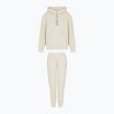 Women's EA7 Emporio Armani Train Tracksuit HO 1/4 Zip almond milk