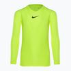 Nike Dri-FIT Park First Layer volt/black children's thermoactive longsleeve