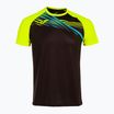 Men's Joma Elite X black/fluor yellow running shirt