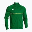 Men's Joma Record III Full Zip Green Running Sweatshirt