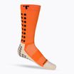 TRUsox Mid-Calf Cushion orange football socks CRW300