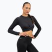 Women's training top NEBBIA Elevated black