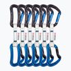 Ocun Raven QD Bio-Dyn-Ring climbing express 10 cm 6 pcs blue.