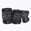 Tempish Taky 3-part safety pad set black/pink 102000070