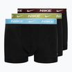 Men's boxer shorts Nike Everyday Cotton Stretch Trunk 3 pairs black/pear/aquarius/cark team red