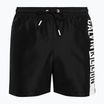 Men's Calvin Klein Medium Drawstring-Graphic swim shorts black