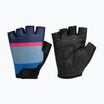 Women's cycling gloves Rogelli Impress II W blue/pink/black