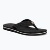 Tommy Hilfiger women's flip flops Webbing Beach Sandal black
