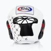 Fairtex Super Sparring boxing helmet white/black
