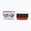 Fairtex Handwraps 455 cm white/red boxing bandages