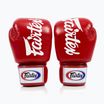 Fairtex Deluxe Tight-Fit red boxing gloves