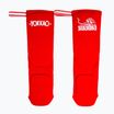 YOKKAO Muay Thai Boxing tibia protectors red