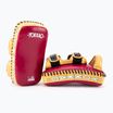 YOKKAO Curved Kick Pads red/yellow KYPCL-21 training discs