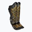 Top King Kanok black tibia and foot protectors