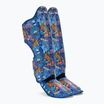 Top King Wild Tiger tibia and foot protectors blue